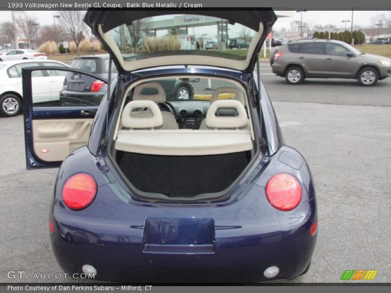 Batik Blue Metallic / Cream 1999 Volkswagen New Beetle GL Coupe