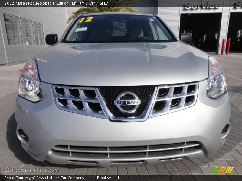 Brilliant Silver / Gray 2012 Nissan Rogue S Special Edition