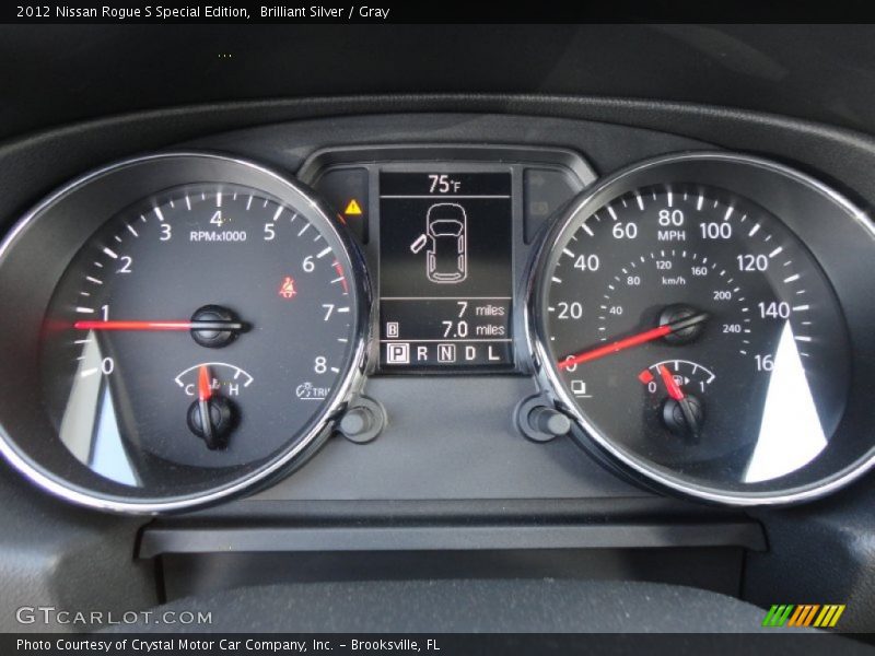 Brilliant Silver / Gray 2012 Nissan Rogue S Special Edition