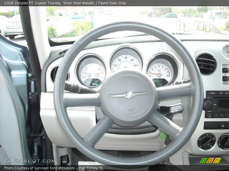 Silver Steel Metallic / Pastel Slate Gray 2008 Chrysler PT Cruiser Touring