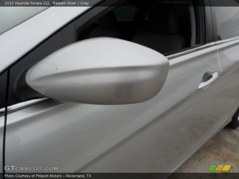Radiant Silver / Gray 2012 Hyundai Sonata GLS