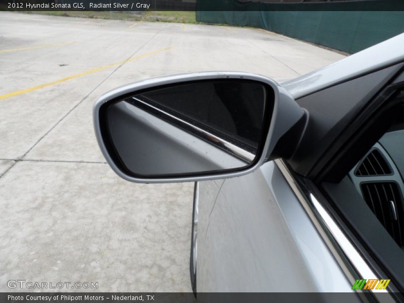Radiant Silver / Gray 2012 Hyundai Sonata GLS