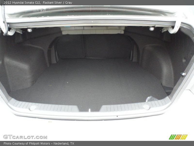 Radiant Silver / Gray 2012 Hyundai Sonata GLS