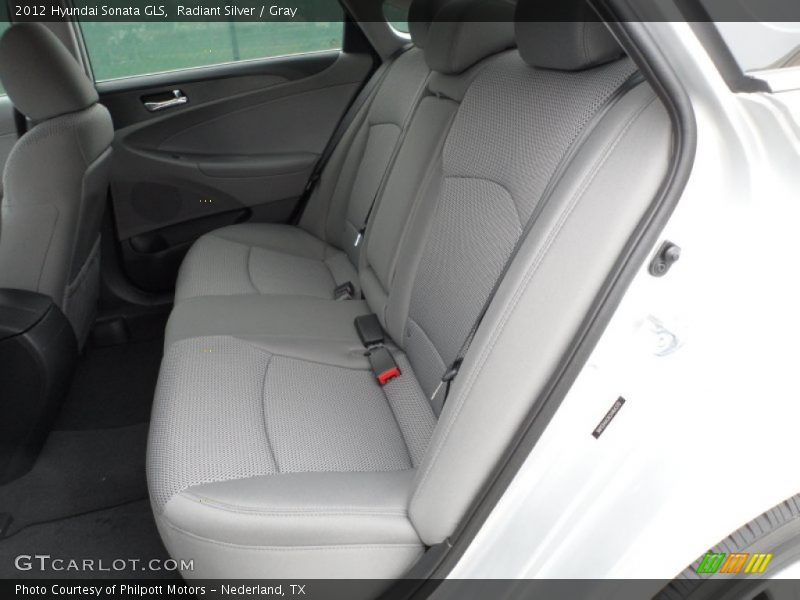 Radiant Silver / Gray 2012 Hyundai Sonata GLS