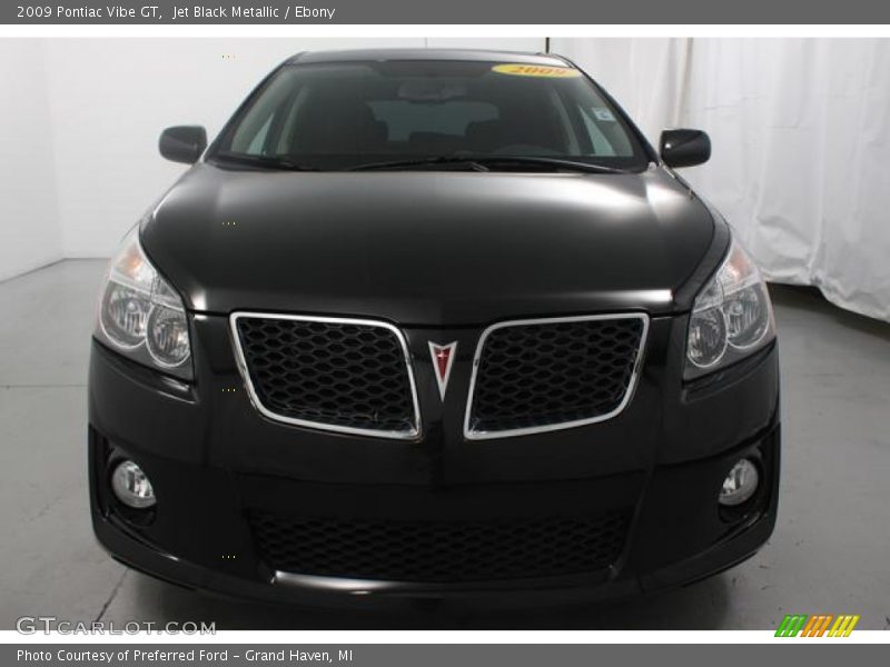 Jet Black Metallic / Ebony 2009 Pontiac Vibe GT