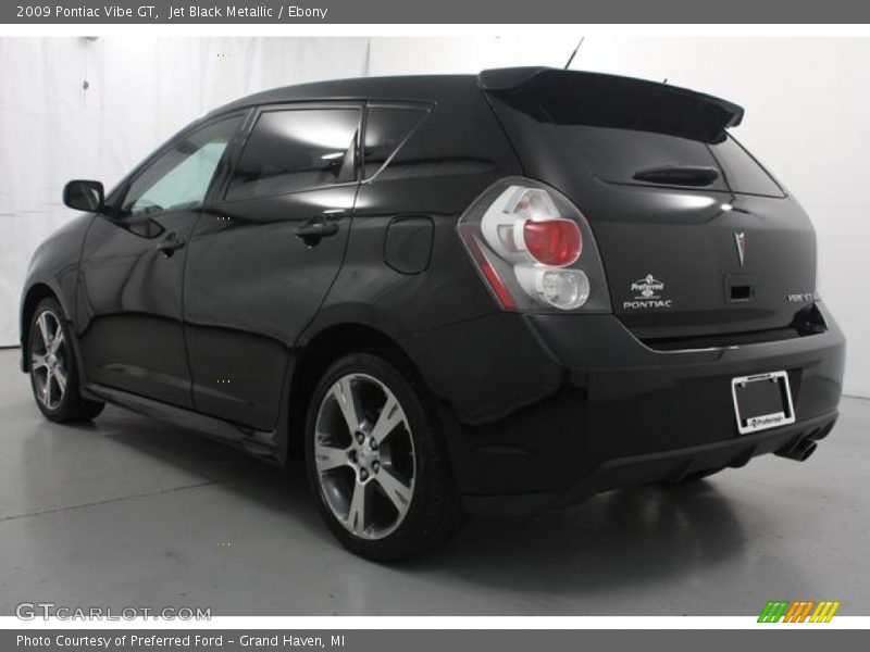 Jet Black Metallic / Ebony 2009 Pontiac Vibe GT