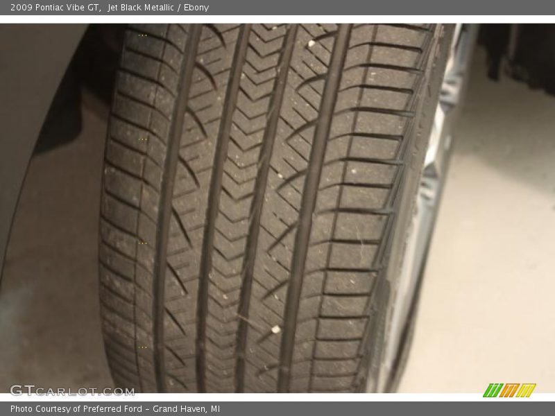 Jet Black Metallic / Ebony 2009 Pontiac Vibe GT