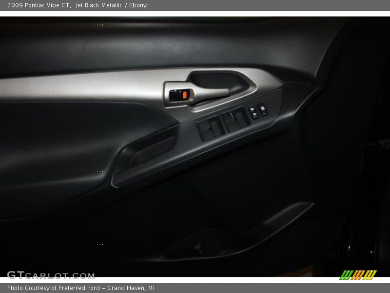 Jet Black Metallic / Ebony 2009 Pontiac Vibe GT