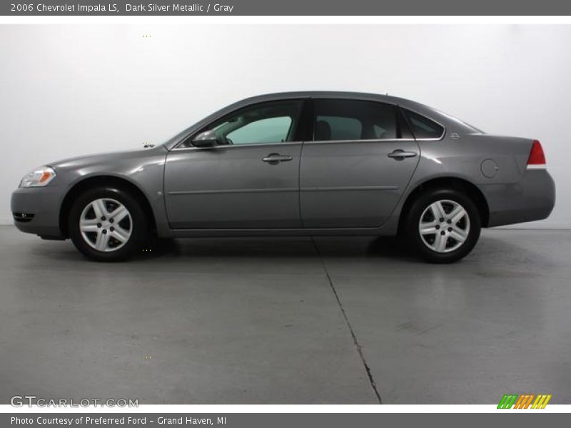 Dark Silver Metallic / Gray 2006 Chevrolet Impala LS