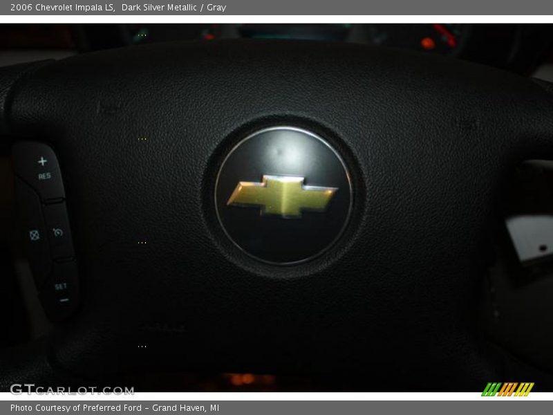 Dark Silver Metallic / Gray 2006 Chevrolet Impala LS