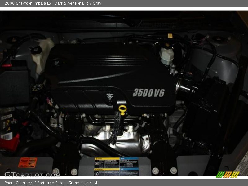Dark Silver Metallic / Gray 2006 Chevrolet Impala LS