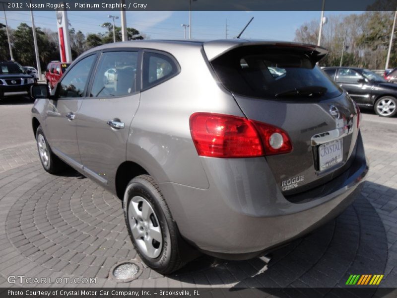 Platinum Graphite / Gray 2012 Nissan Rogue S
