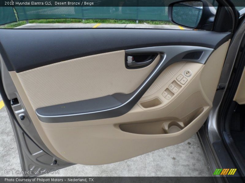Door Panel of 2012 Elantra GLS