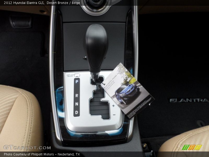 2012 Elantra GLS 6 Speed Shiftronic Automatic Shifter