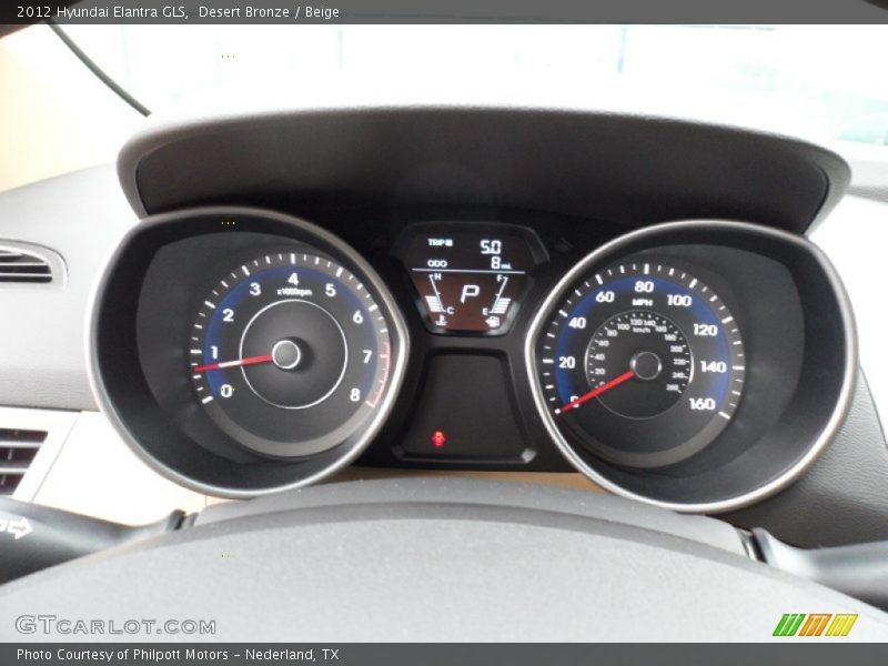  2012 Elantra GLS GLS Gauges