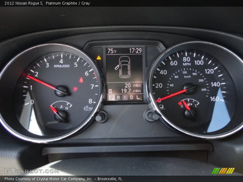 Platinum Graphite / Gray 2012 Nissan Rogue S