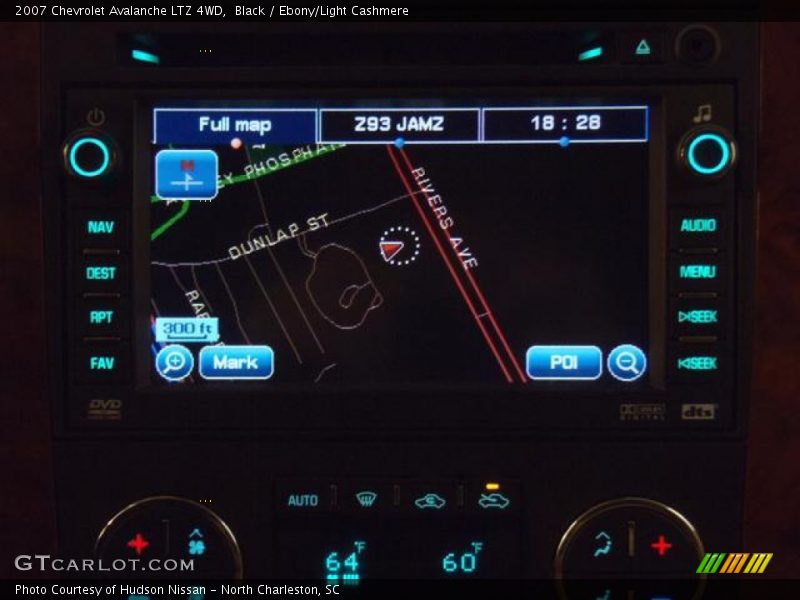 Black / Ebony/Light Cashmere 2007 Chevrolet Avalanche LTZ 4WD