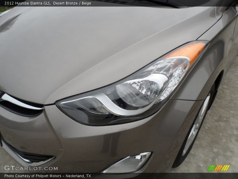 Desert Bronze / Beige 2012 Hyundai Elantra GLS