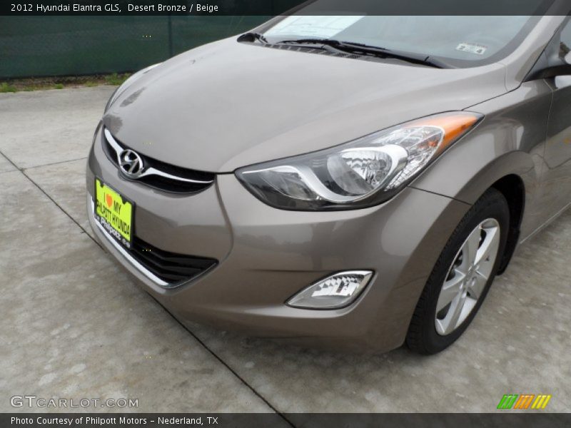 Desert Bronze / Beige 2012 Hyundai Elantra GLS