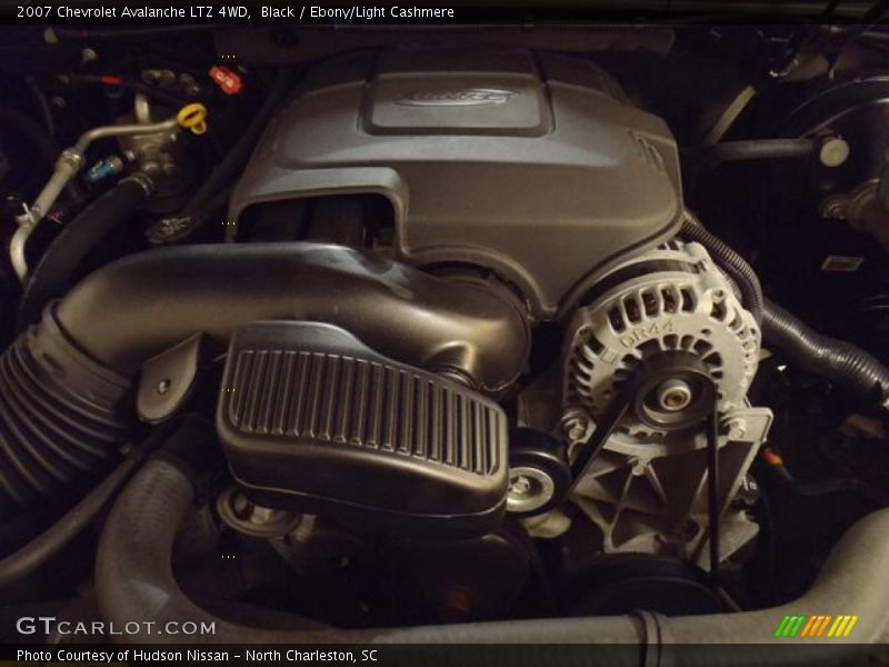 Black / Ebony/Light Cashmere 2007 Chevrolet Avalanche LTZ 4WD