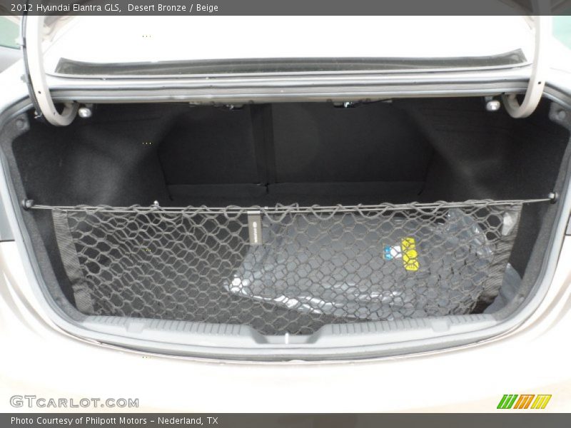  2012 Elantra GLS Trunk