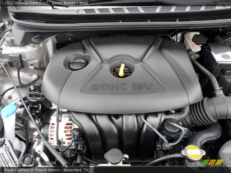  2012 Elantra GLS Engine - 2.0 Liter DOHC 16-Valve D-CVVT 4 Cylinder