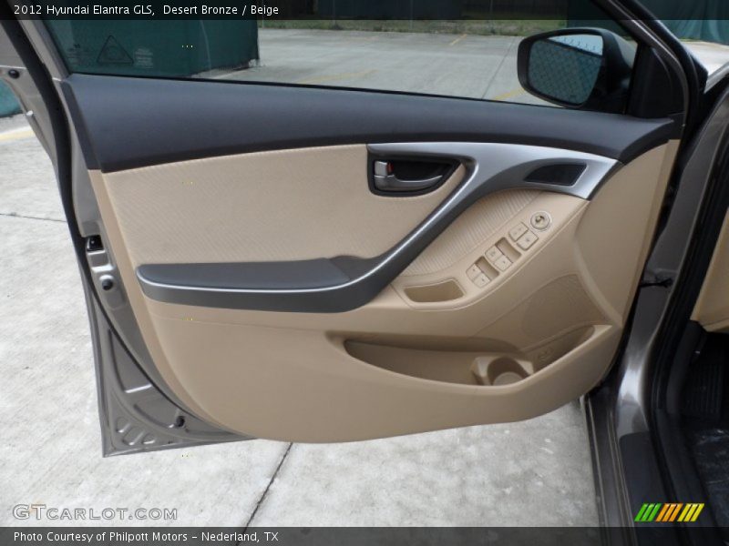 Door Panel of 2012 Elantra GLS