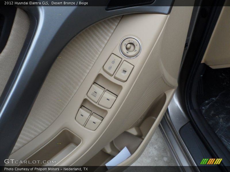 Desert Bronze / Beige 2012 Hyundai Elantra GLS