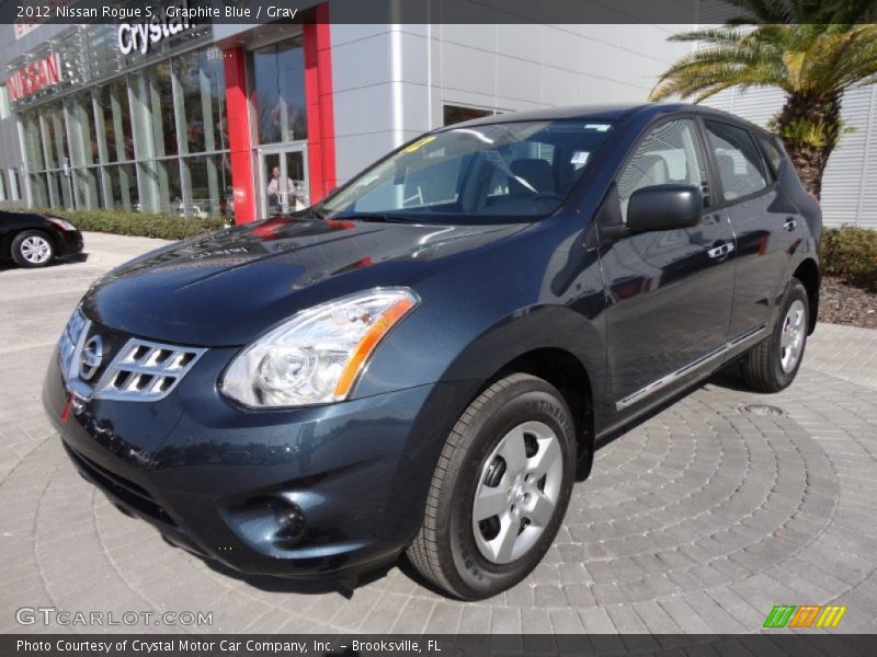 Graphite Blue / Gray 2012 Nissan Rogue S