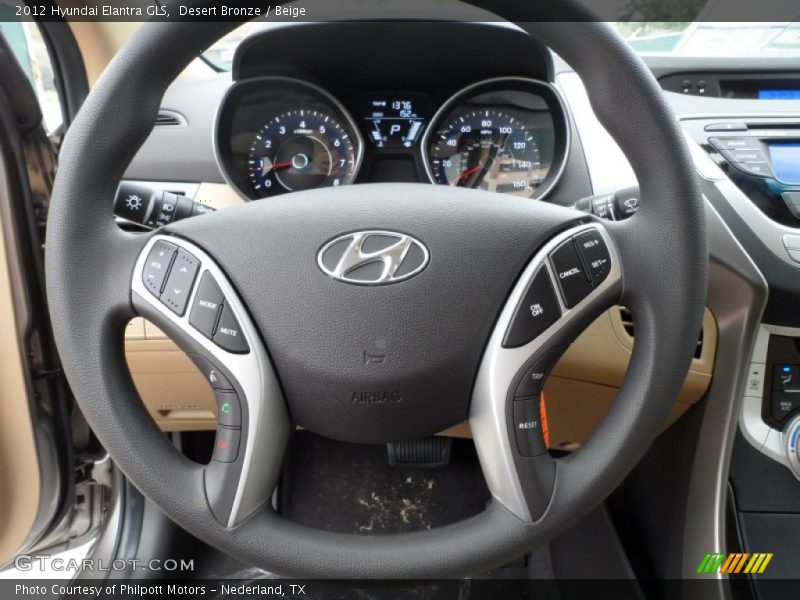  2012 Elantra GLS Steering Wheel