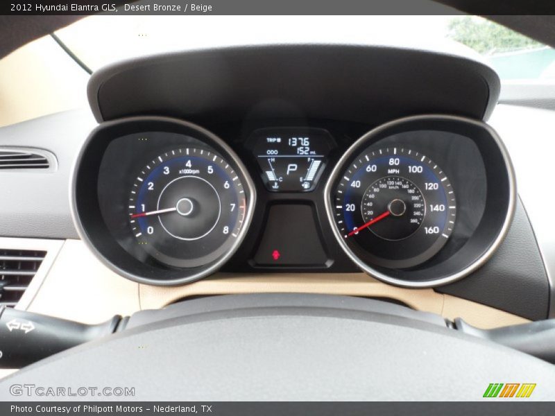  2012 Elantra GLS GLS Gauges