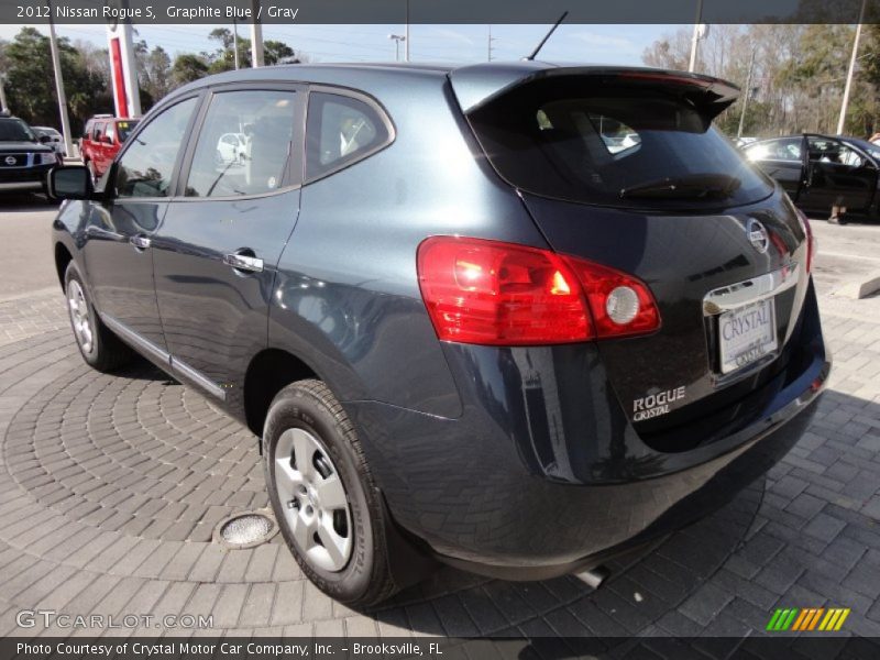 Graphite Blue / Gray 2012 Nissan Rogue S