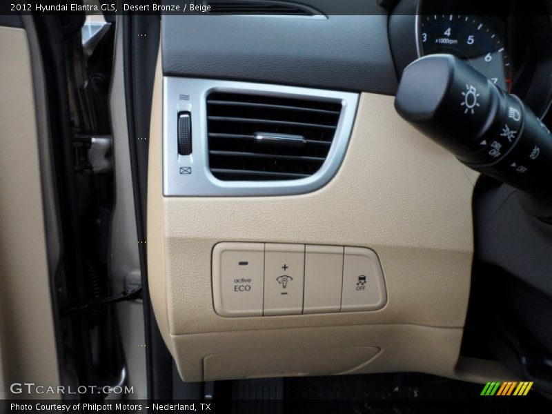 Desert Bronze / Beige 2012 Hyundai Elantra GLS