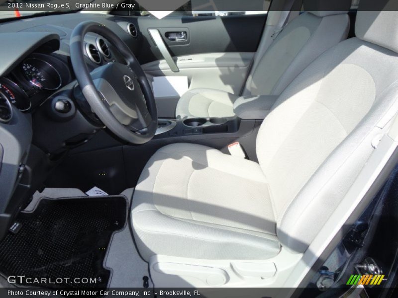 Graphite Blue / Gray 2012 Nissan Rogue S