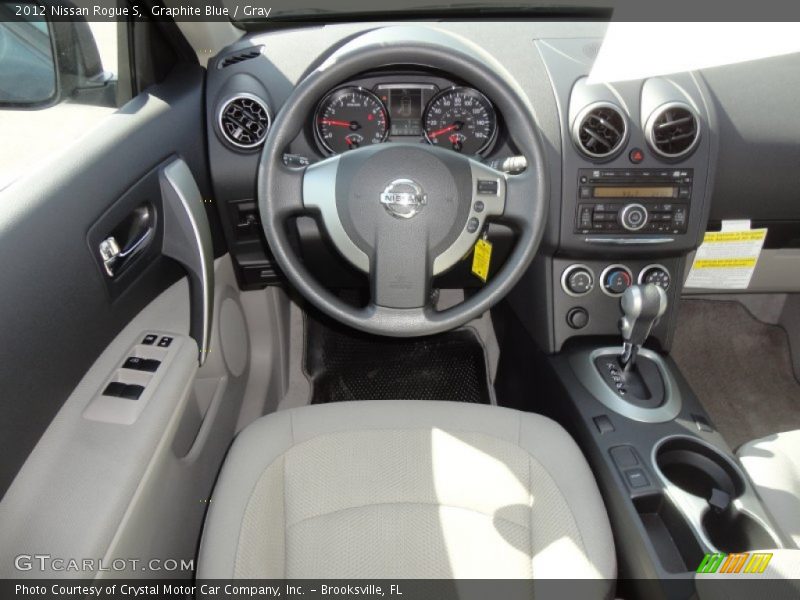 Graphite Blue / Gray 2012 Nissan Rogue S