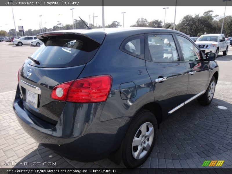 Graphite Blue / Gray 2012 Nissan Rogue S