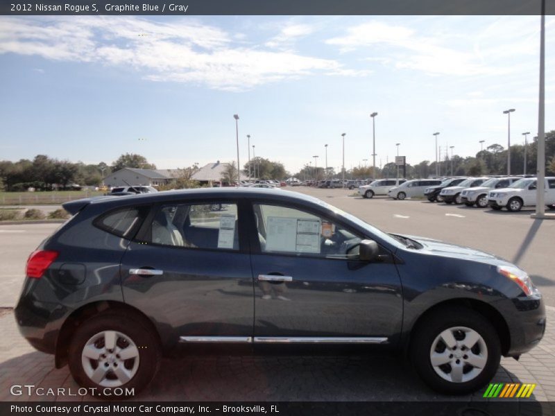 Graphite Blue / Gray 2012 Nissan Rogue S