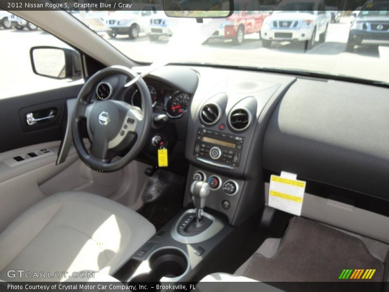 Graphite Blue / Gray 2012 Nissan Rogue S