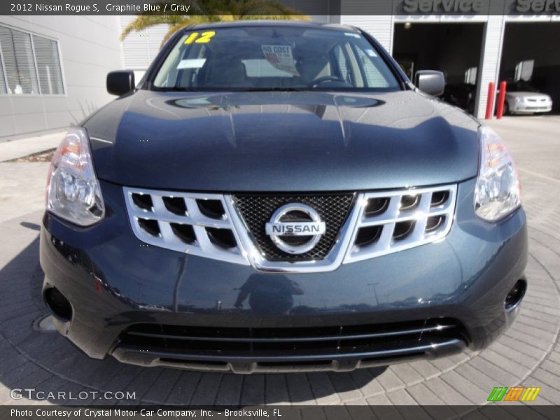 Graphite Blue / Gray 2012 Nissan Rogue S
