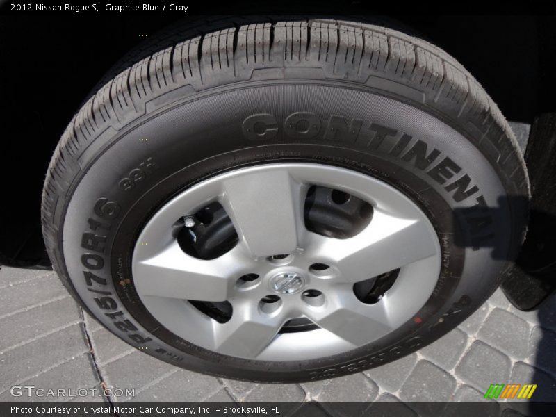 Graphite Blue / Gray 2012 Nissan Rogue S