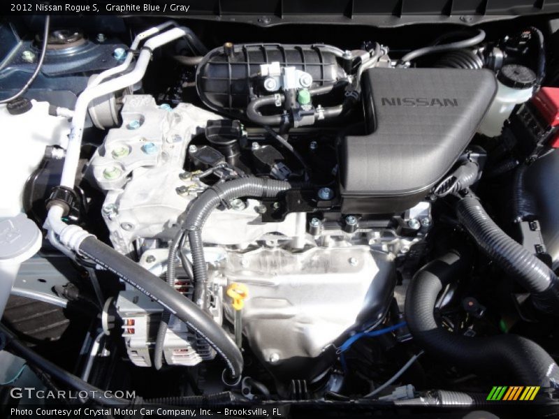 Graphite Blue / Gray 2012 Nissan Rogue S