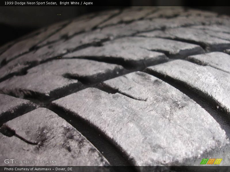 Bright White / Agate 1999 Dodge Neon Sport Sedan