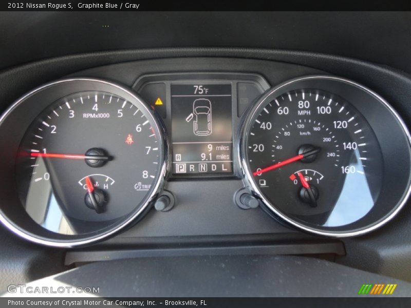 Graphite Blue / Gray 2012 Nissan Rogue S