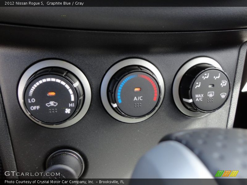 Graphite Blue / Gray 2012 Nissan Rogue S