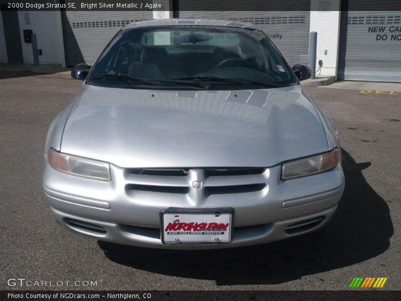 Bright Silver Metallic / Agate 2000 Dodge Stratus SE