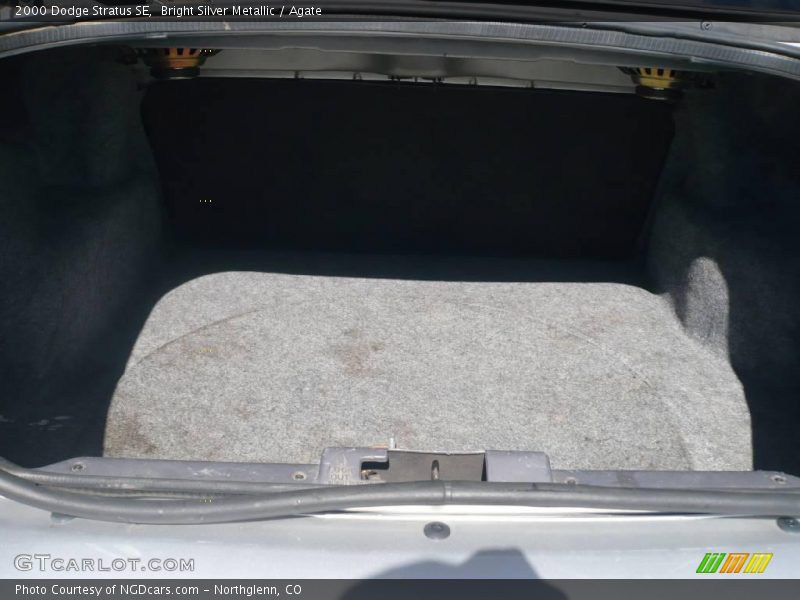Bright Silver Metallic / Agate 2000 Dodge Stratus SE