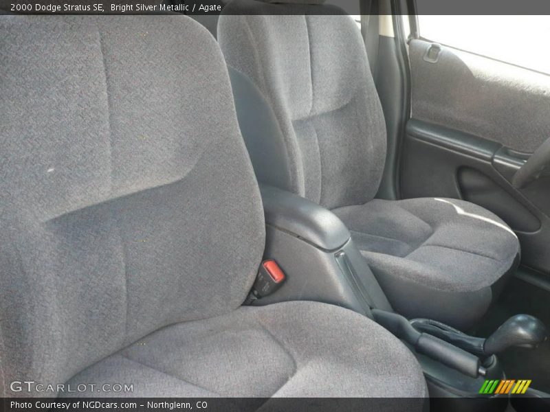 Bright Silver Metallic / Agate 2000 Dodge Stratus SE
