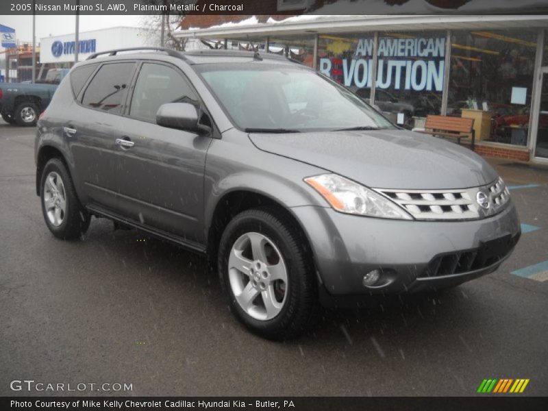 Platinum Metallic / Charcoal 2005 Nissan Murano SL AWD