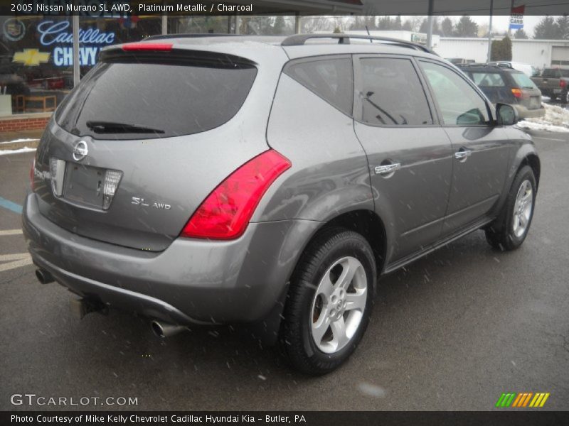 Platinum Metallic / Charcoal 2005 Nissan Murano SL AWD