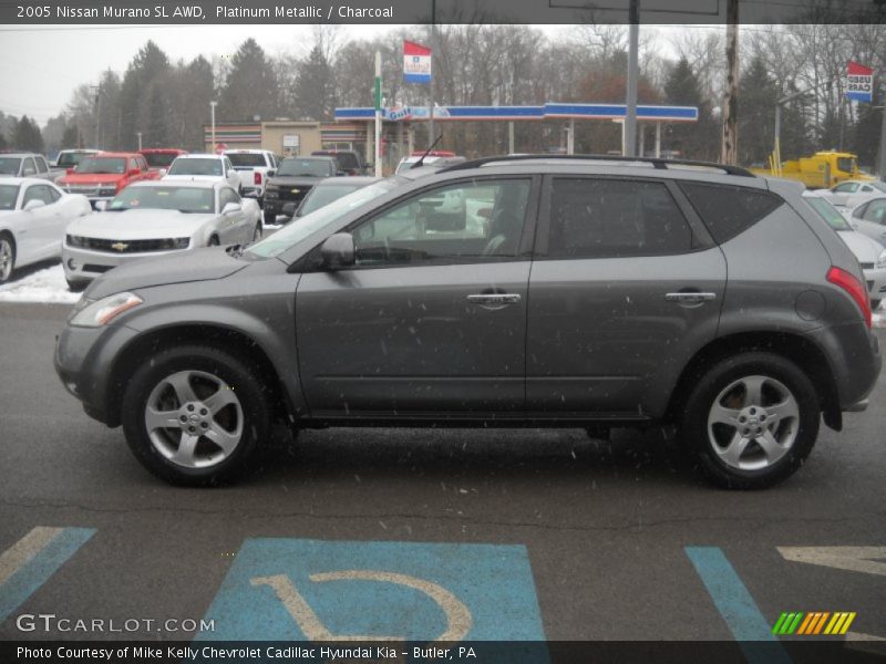 Platinum Metallic / Charcoal 2005 Nissan Murano SL AWD